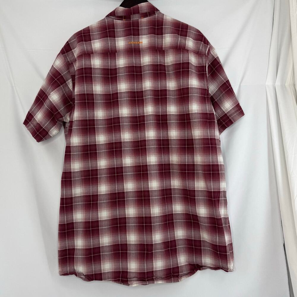 Ariat Rebar Plaid Work Shirt XL Tall - Picture 2 of 6